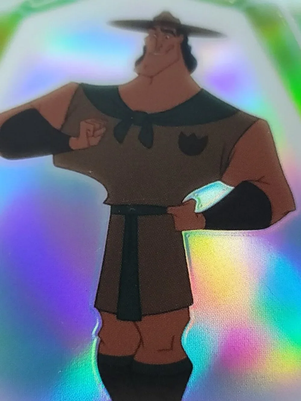 Kronk Topps 2026 Disney Neon Holo Chrome Refractor Limited 061/199 CNE